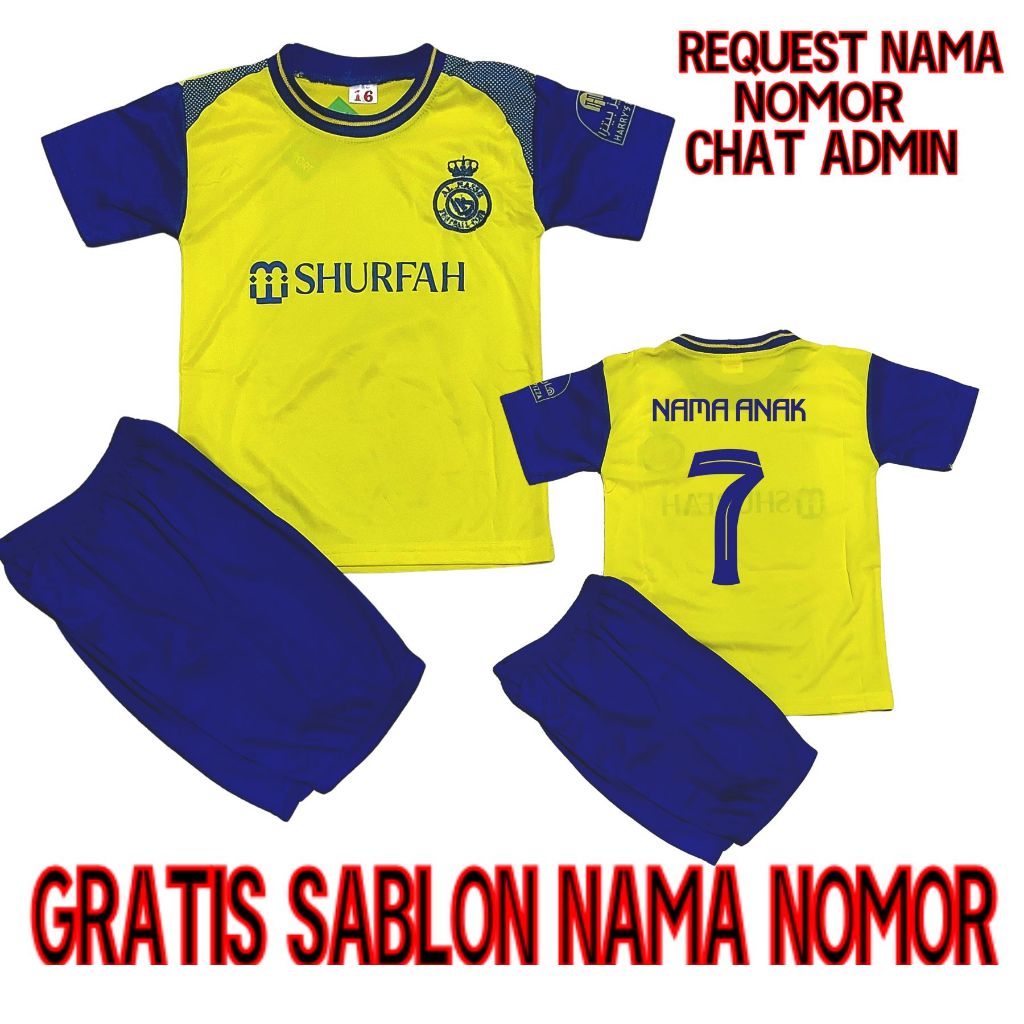 jersey baju bola ronaldo al nassr/baju bola ronaldo al nasrr