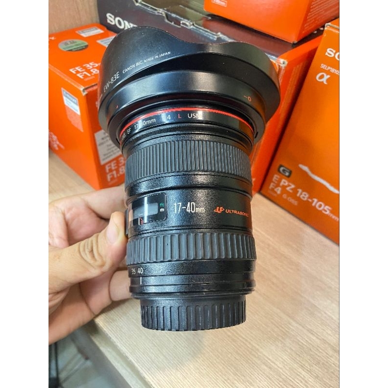 LENSA CANON 17-40MM F4 LENSA WIDE CANON