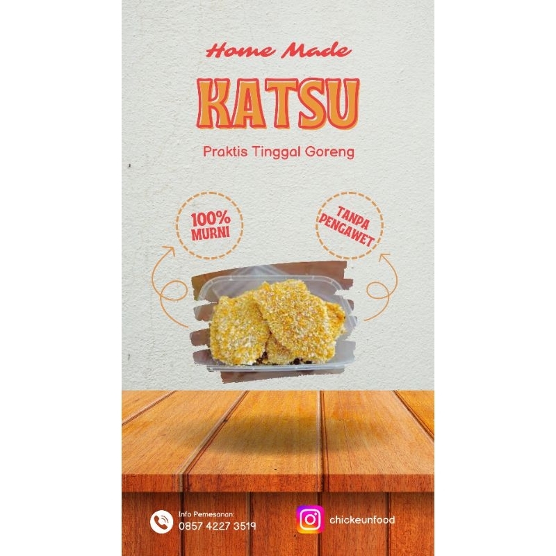 

Chicken Katsu Frozen isi 5 pcs