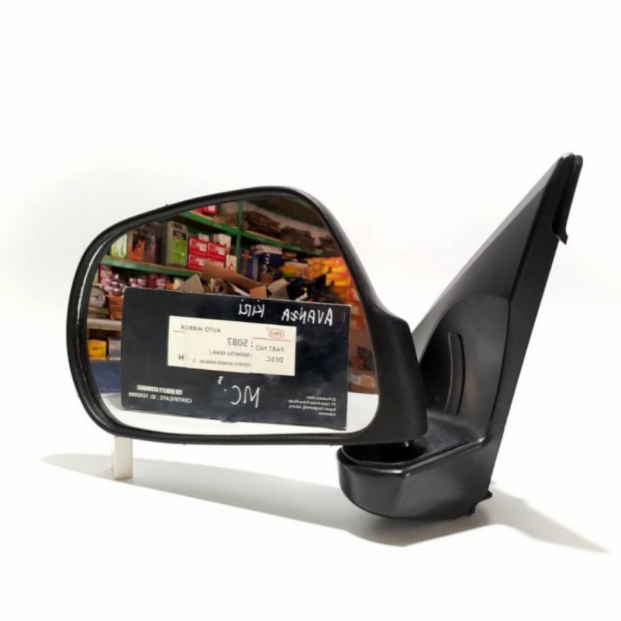 EMGI KACA SPION AVANZA/XENIA OLD/LAMA 2004–2012 MANUAL HITAM KANAN/KIRI (EMGI 5085/7)