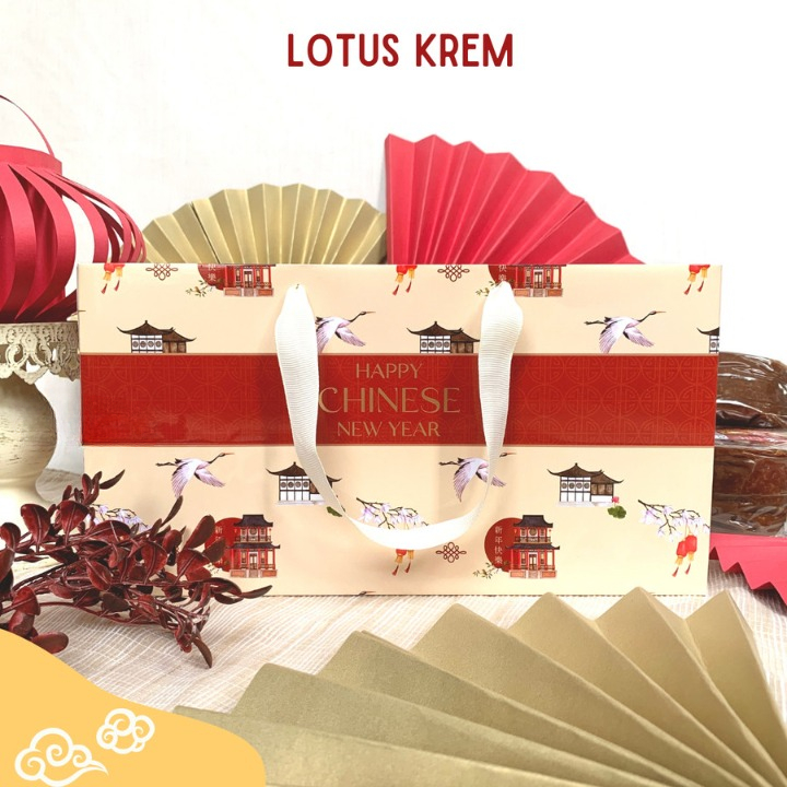 

Lotus Krem - Paperbag Imlek 30 X 15 X 16 Cm