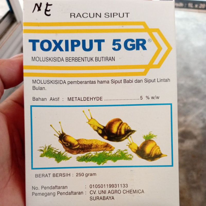 Toxiput 5gr 250gram