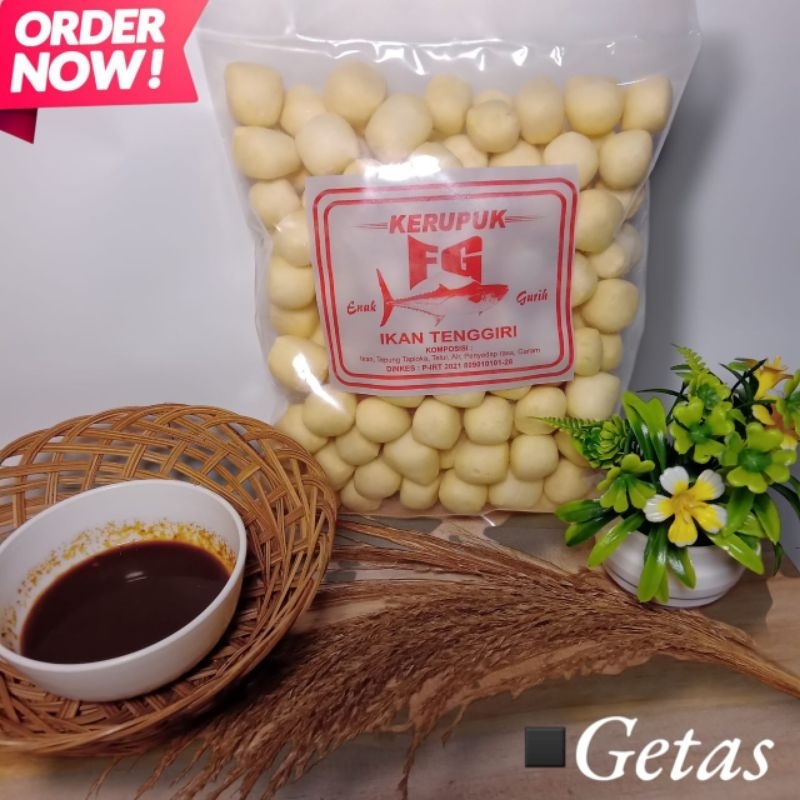 

GETAS PALEMBANG 200gr|GETAS PALEMBANG|KERUPUK FG