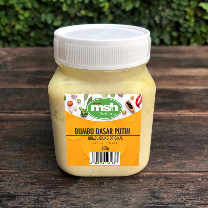 

MSH BUMBU DASAR PUTIH NO MSG NO PENGAWET