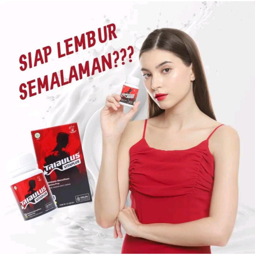 ( TERLARIS ) Tribulus Vitaplus Membantu Memelihara Stamina Pria