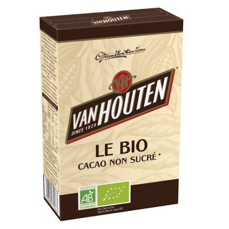 

LE BIO VAN HOUTEN COKELAT BUBUK B22 g DARK MILK