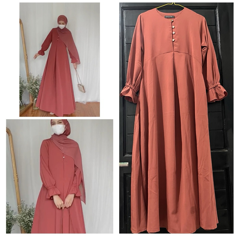 preloved gamis evolver/ gamis evolvere/ preloved gamis elmiza/ gamis elmiza/ preloved house amee