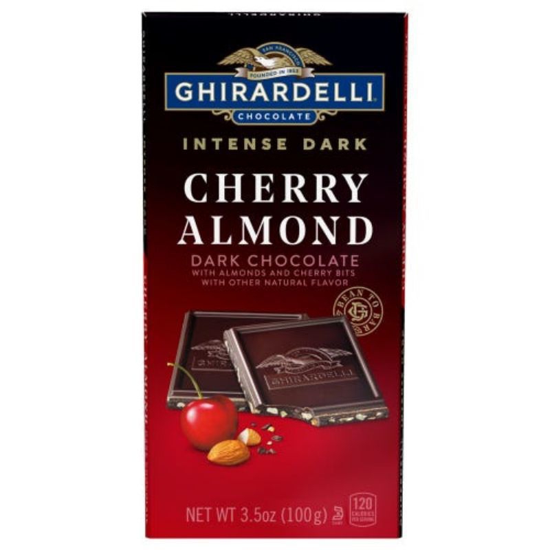 

Ghiraldelli Chocolate Cherry almond b35 g Dark milk
