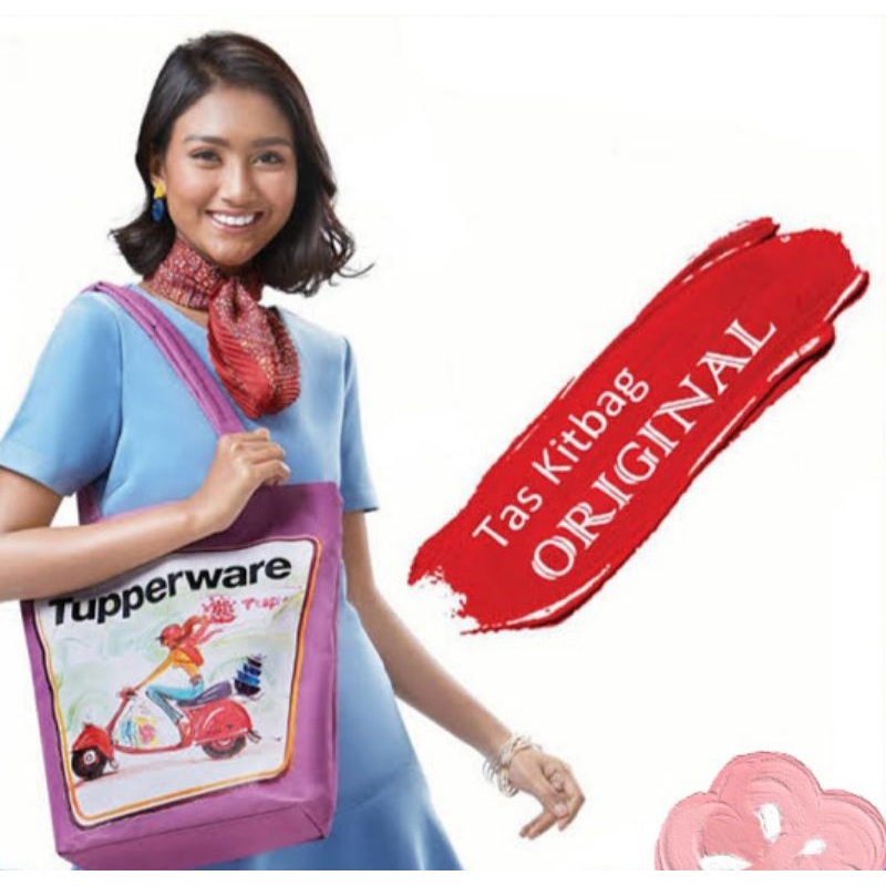 Tas Miss Belle Purple Tupperware || Kitbag Tupperware || Tas Bahu Tupperware