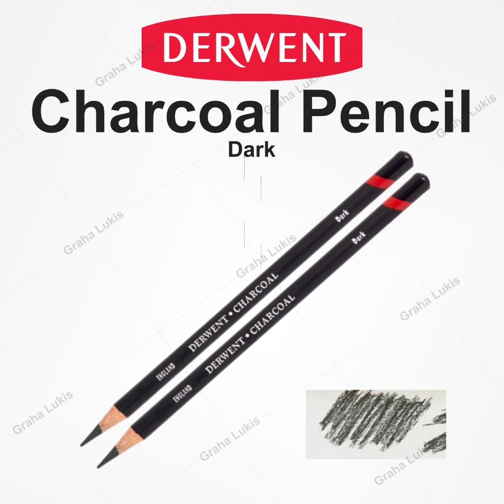 

Derwent Charcoal Pencil - Dark / Pensil Arang