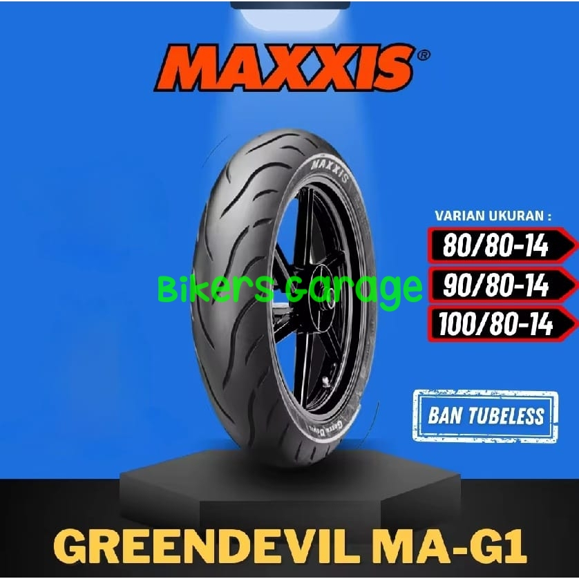 ban Maxxis Green devil MA - G1 tubeless ring 14