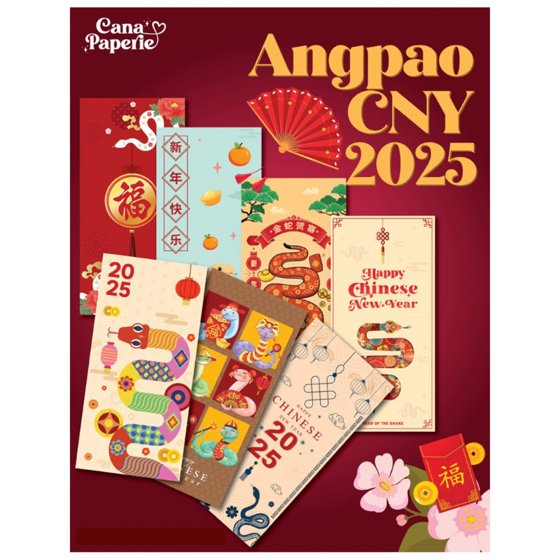 

[cana.paperie] PO Angpao Imlek CNY seasonal (Custom Name)