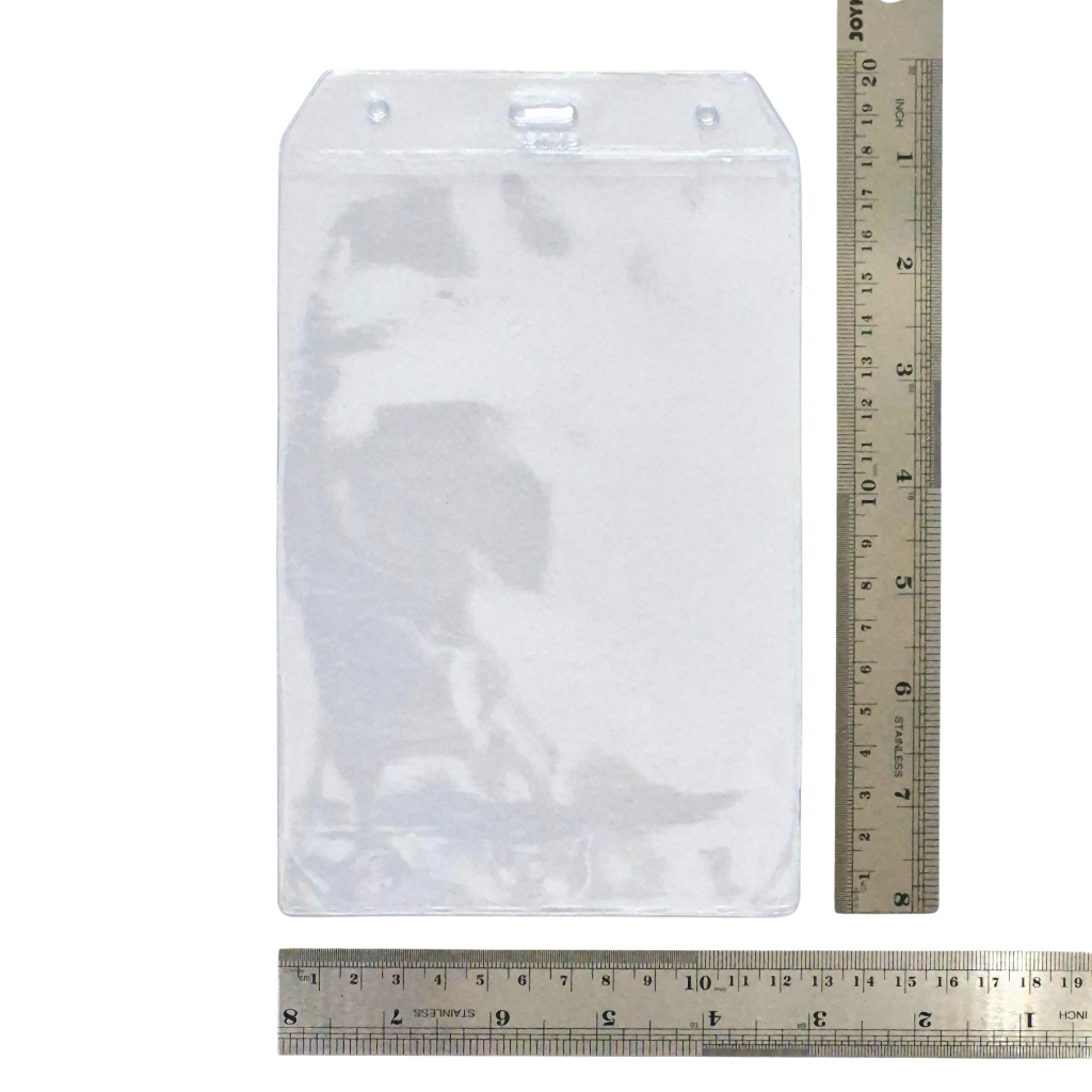 

Plastik Mika ID CARD 12.5x18cm Portrait / Tegak