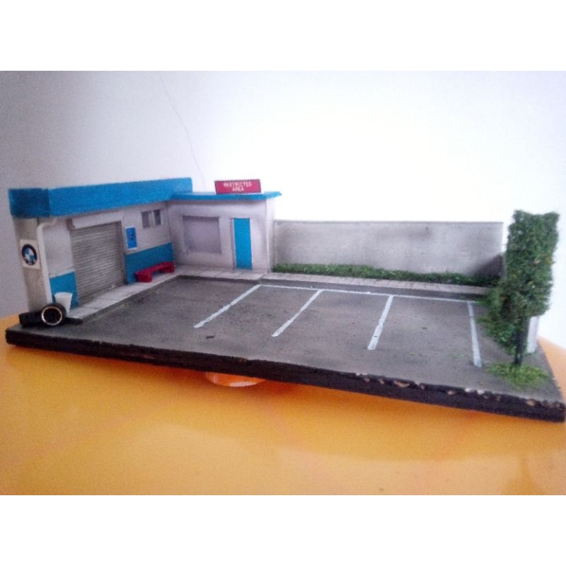 Diorama parkiran
