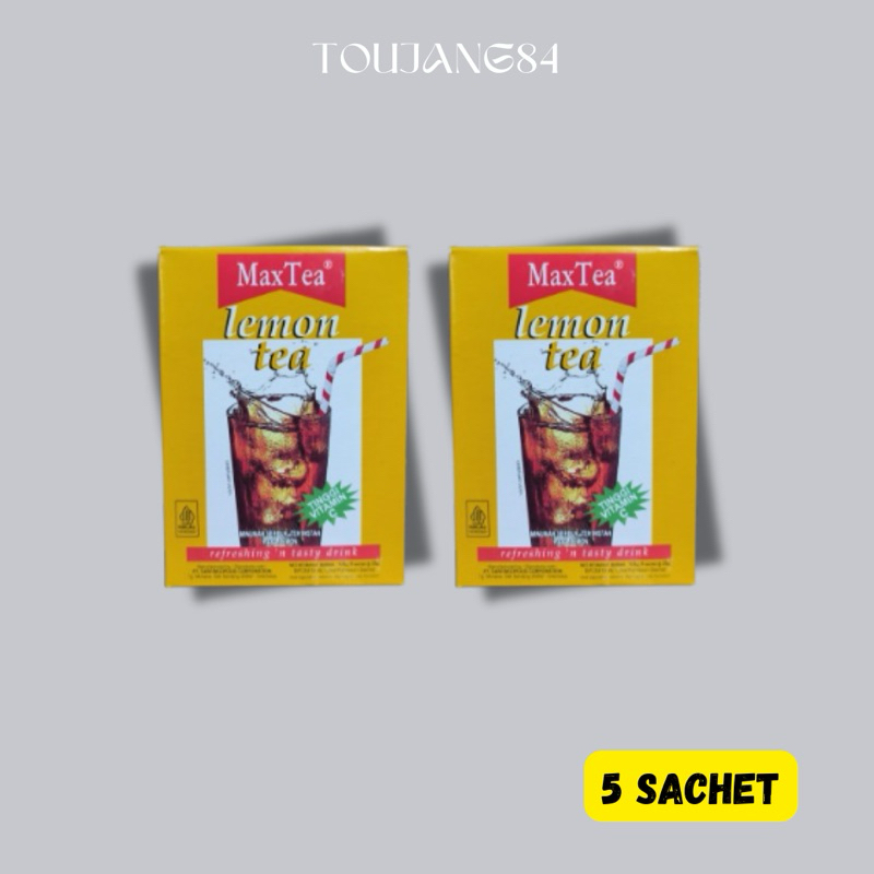 

MaxTea Lemon Drink Tea Box 5Sachet @25g