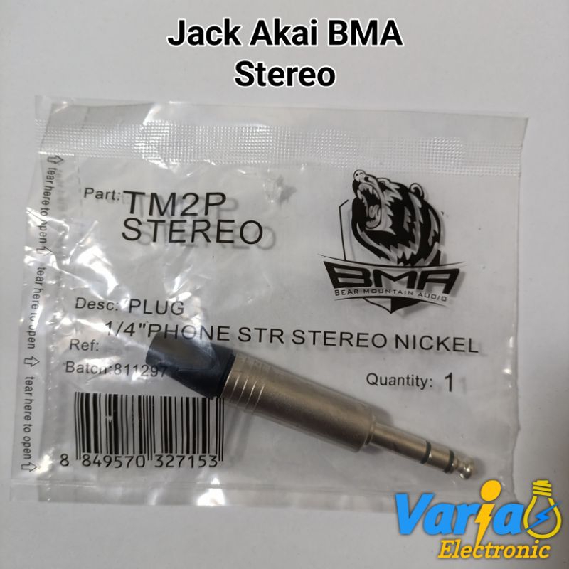 JEK MIC STEREO BMA JEK AKAI BMA STEREO JACK AKAI STEREO