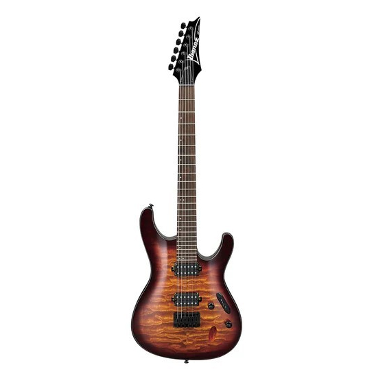 I01-S621QM-DEB Ibanez S621QM-DEB Electric Guitar, Dragon Eye Burst