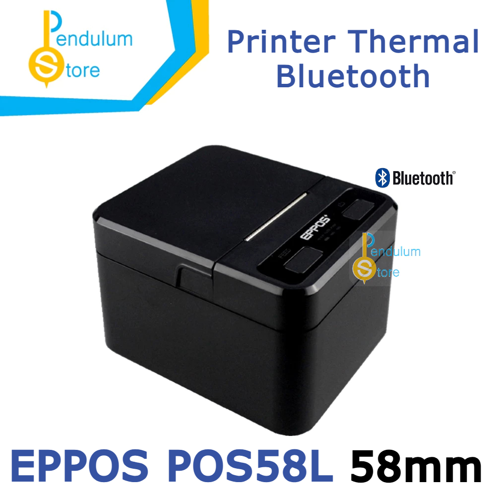 Mini Printer Thermal Bluetooth EPPOS PLUS POS58L dan POS80L RPP02N USB-Bluetooth ukuran kertas 58mm 