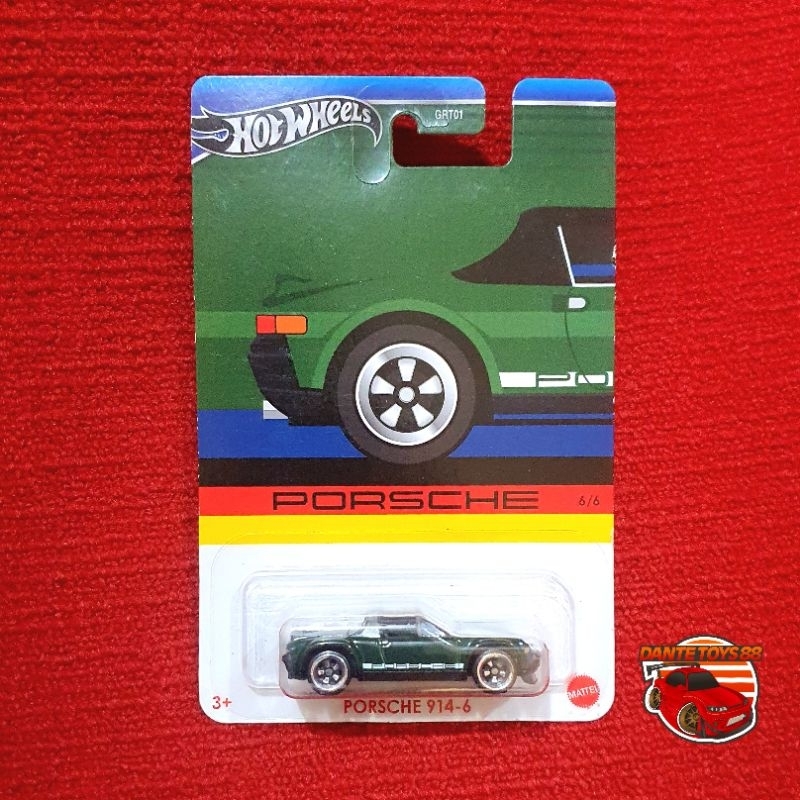 HOT WHEELS Porsche 914-6 Hijau CHASE MULUS