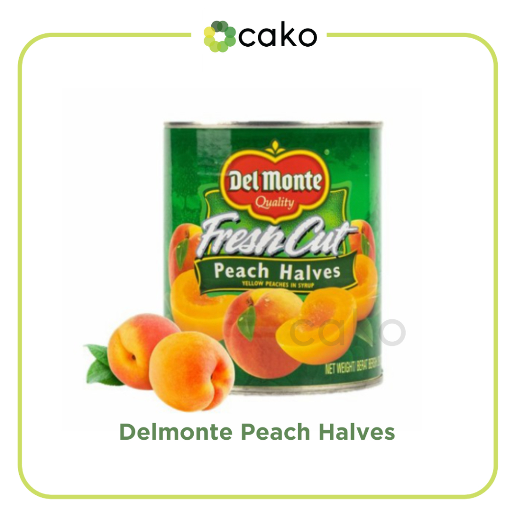 

Del Monte Buah Kaleng Peach Halves 825gr