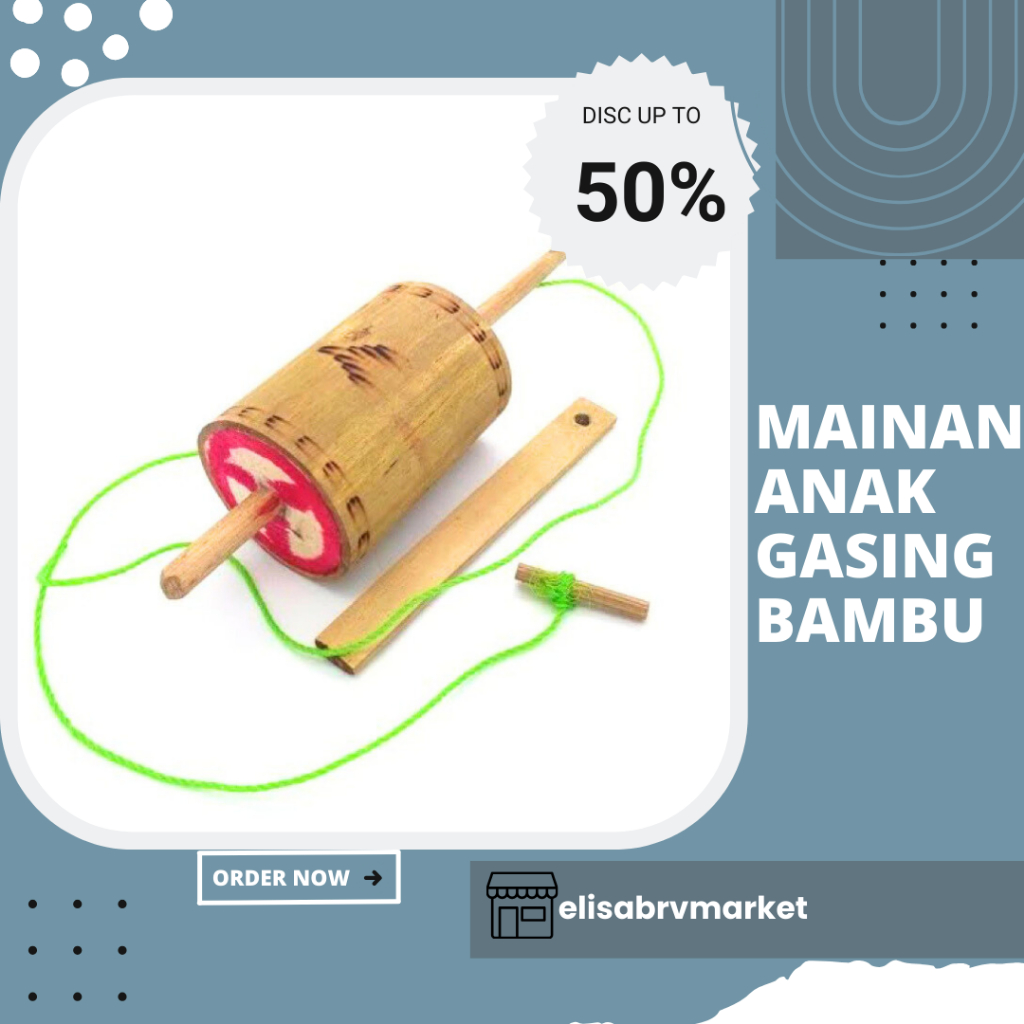 GASING BAMBU||gasing bambu / mainan tradisional / mainan jadul|MAINAN ANAK GASING BAMBU / BAMBOO TOP