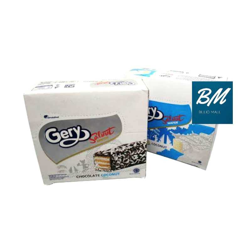 

Gery Saluut Wafer Kelapa 1 Box isi 12pcs
