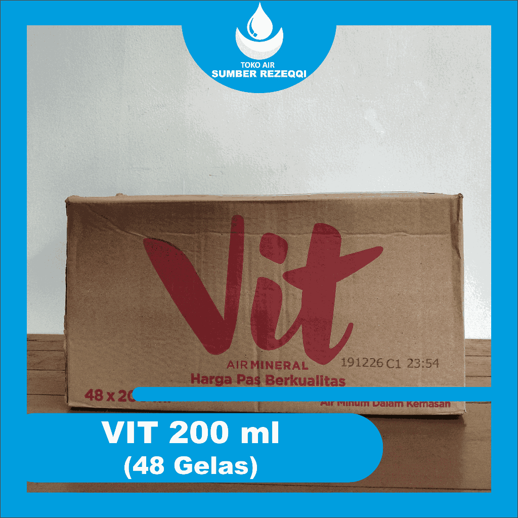 

VIT GELAS 200ml (48 GELAS) AIR MINERAL