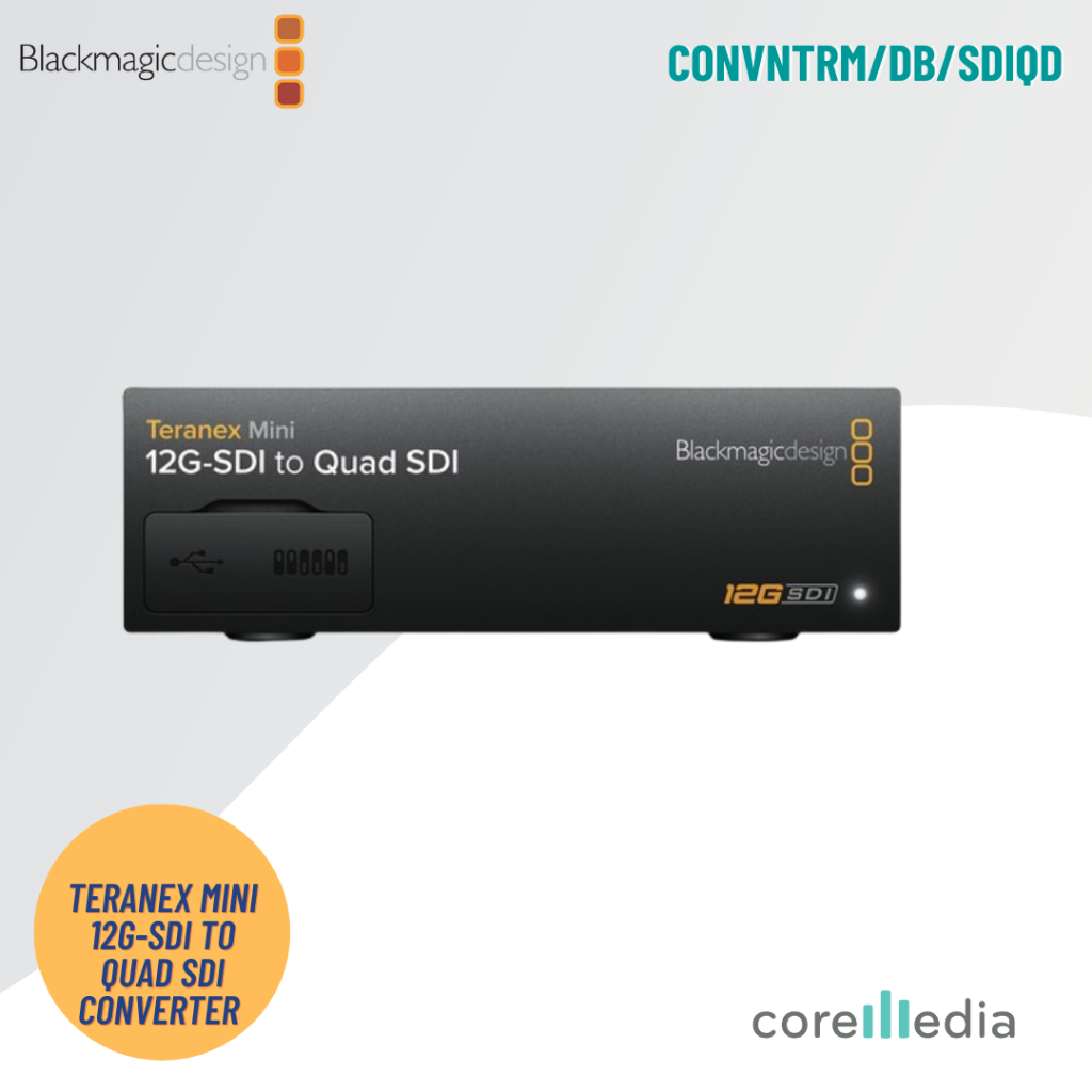 Blackmagic Design Teranex Mini 12G-SDI to Quad SDI