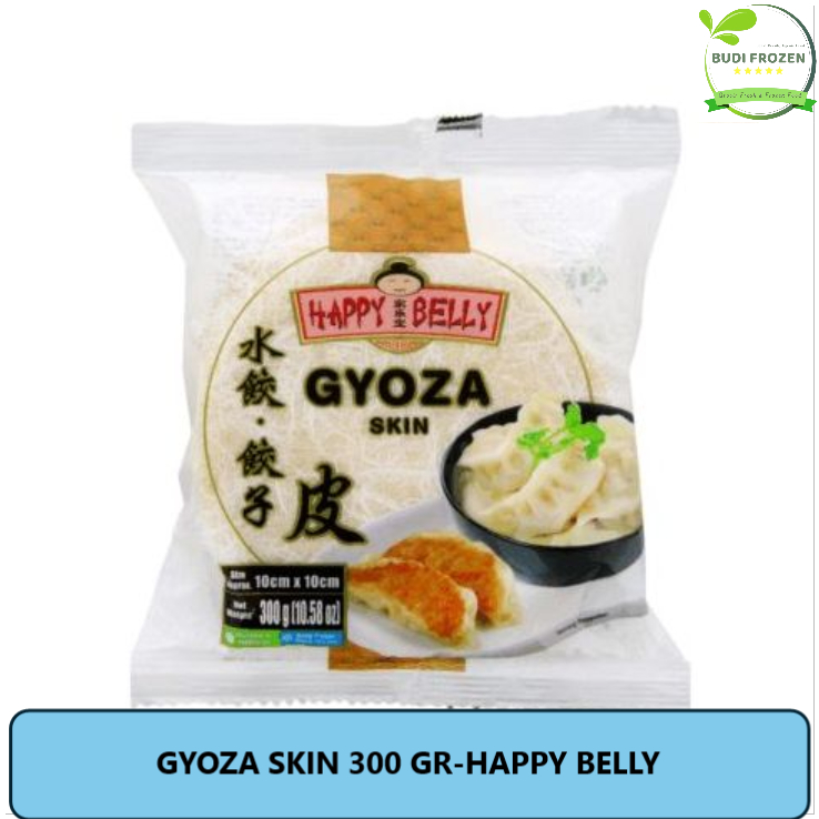

GYOZA SKIN 300 GR - HAPPY BELLY (KULIT GYOZA)