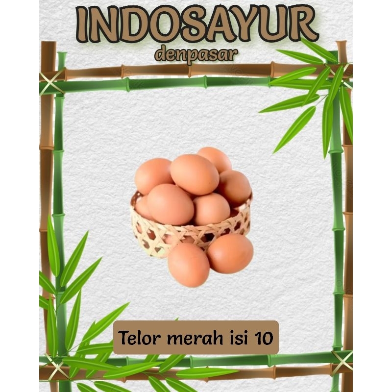 

Telur Ayam potong 10 butir _ INDOSAYUR