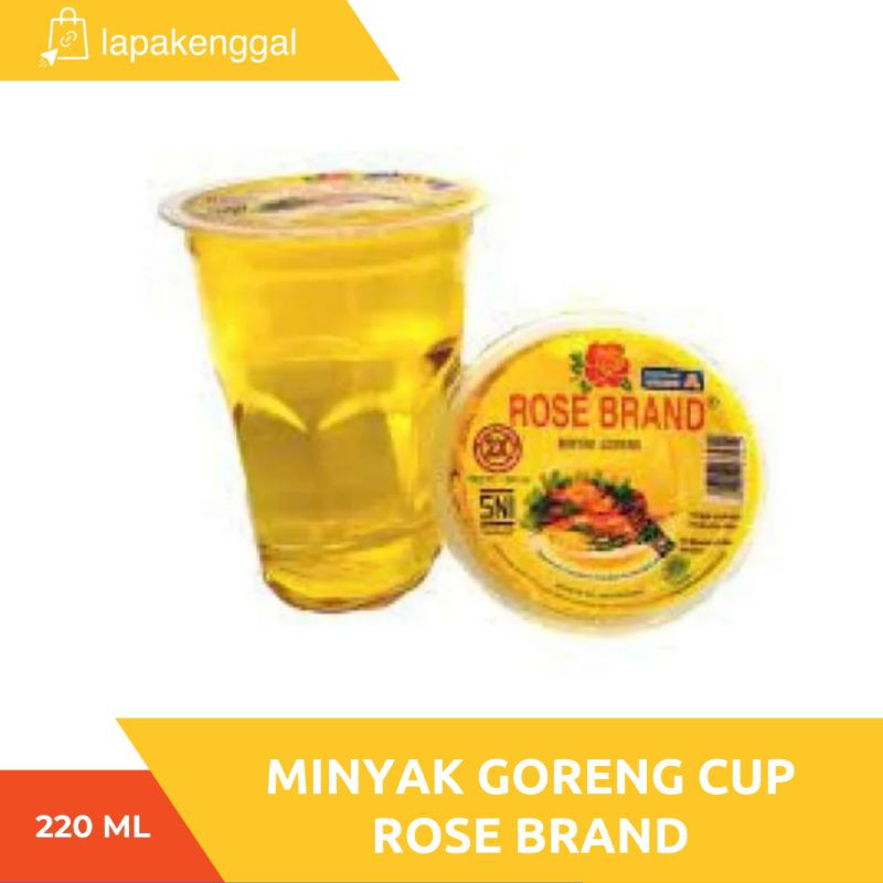 

Minyak Goreng ROSE BRAND Cup 220ml