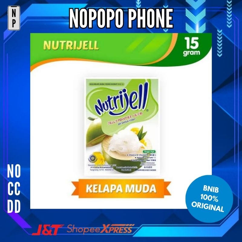 

Nutrijell Agar-agar Varian Kelapa Muda 15 gr