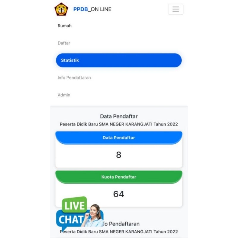 Aplikasi PPDB Online