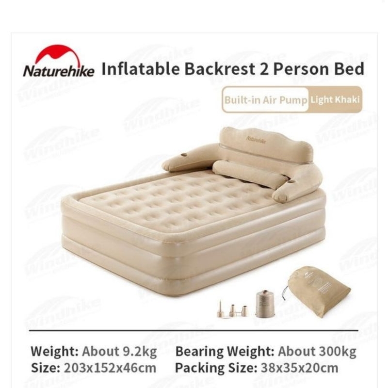 BACKREST TWIN BED ANGIN NATUREHIKE CNH22DZ002