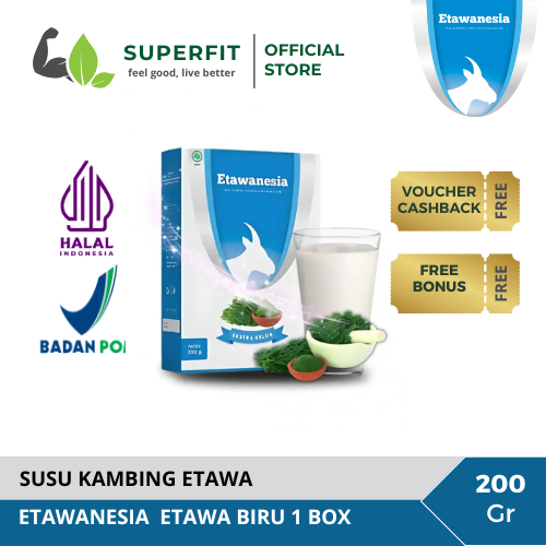 

SUSU ETAWANESIA ETAWA BIRU Susu Kambing Etawa 5 X Lebih Efektif Dari Yang Sejenis