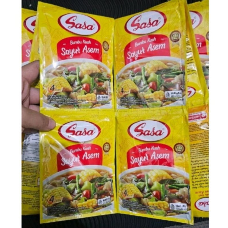 

Sasa bumbu instan 1 renceng 10 pc