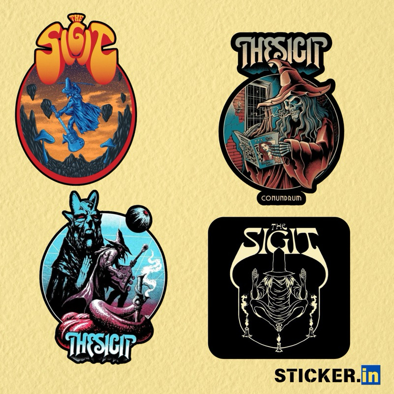 

Stiker Band Indie The Sigit Sticker Musik Vinyl Glossy