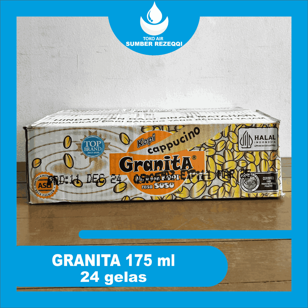 

GRANITA 175 ml (24 GELAS) MINUMAN KOPI