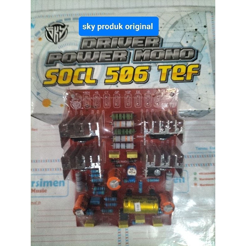 kit driver power mono SOCL 506 TEF