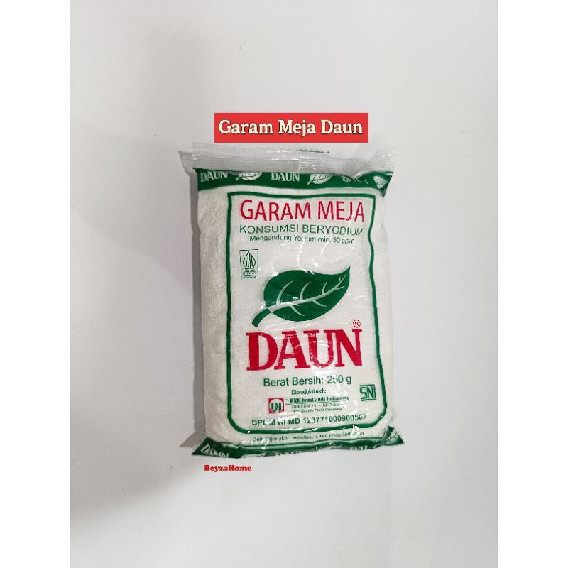 

Garam Dapur Merek Daun Meja Eceran