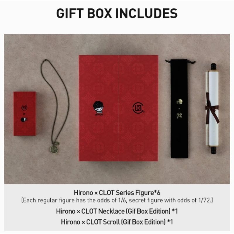 Hirono clot necklace & painting