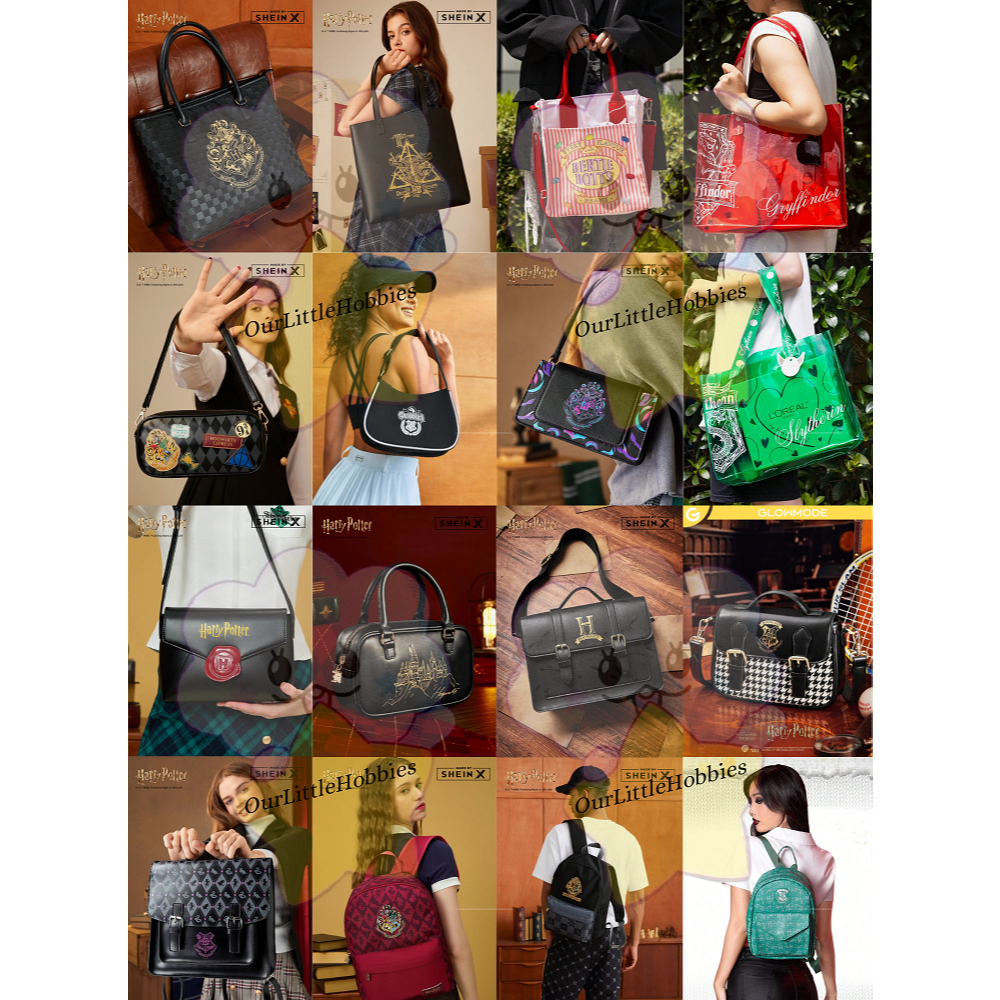 HARRY POTTER X SHEIN Envelope Bag Handbag Shoulder Bag Crossbody Backpack Tas