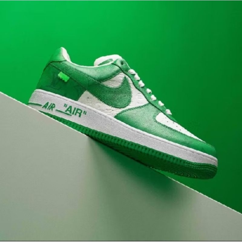 Air Force 1 Low Louis Vuitton White Green