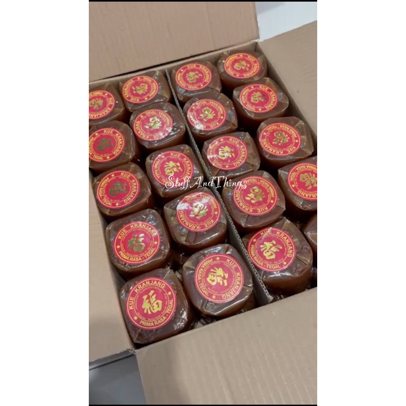 

KUE KERANJANG / KUE BAKUL / DODOL IMLEK / NIAN GAO / KUE CINA / JENANG / THIAM PAN / DODOL KERANJANG MERK PRIMA R