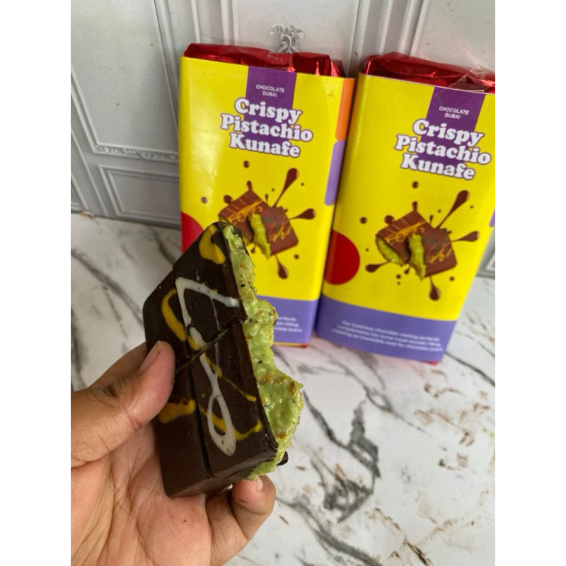 

coklat dubai kunafe pistacio enak murah PROMO 35 ribuan | Chocolate dubai crispy murah | coklat viral | Colat pistacio | Coklat dubai | Coklat enak