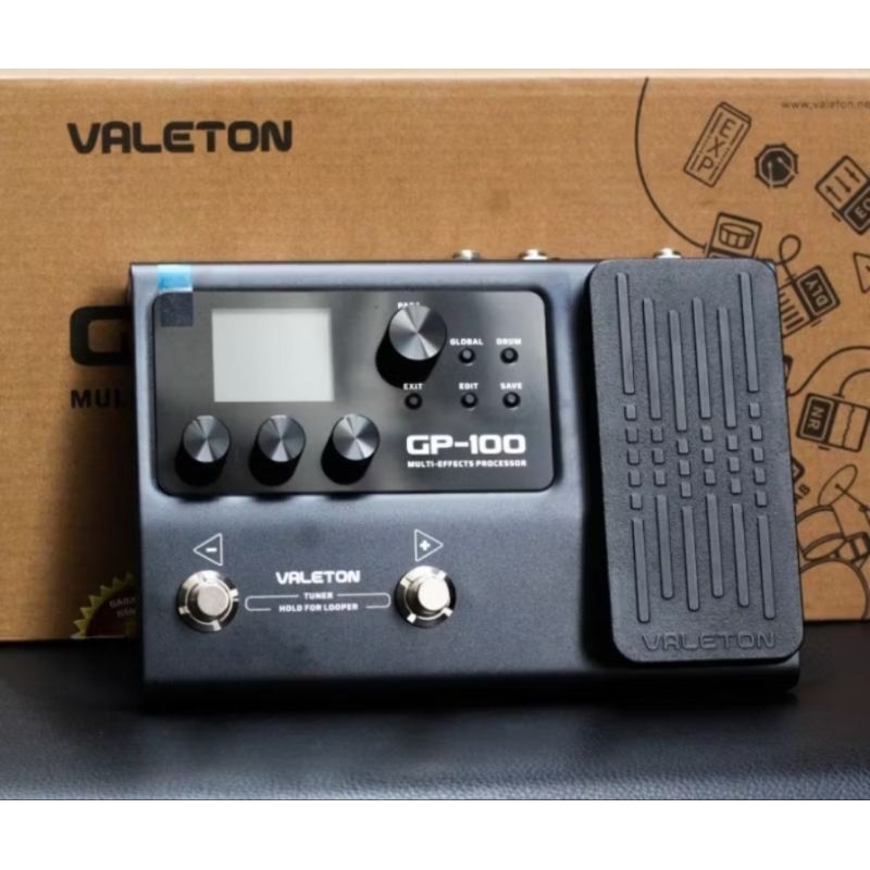 Efek Gitar valeton GP - 100 Digital Multi Effect Guitar Processor