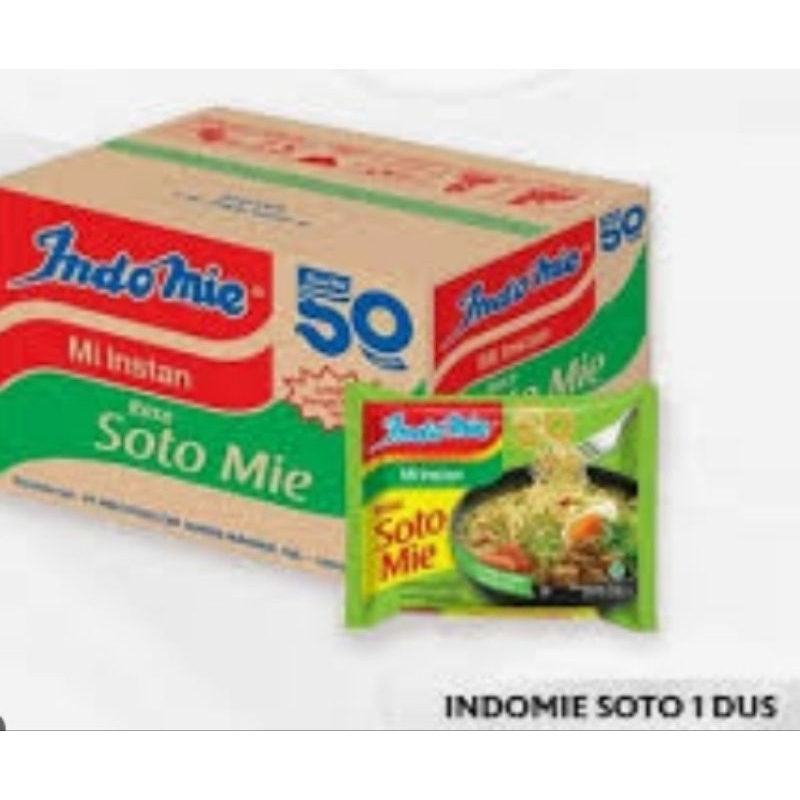 

Indomie soto 1 dus isi 40 pcs