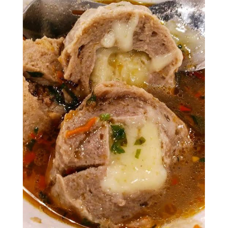 

Bakso urat isi Mozzarella