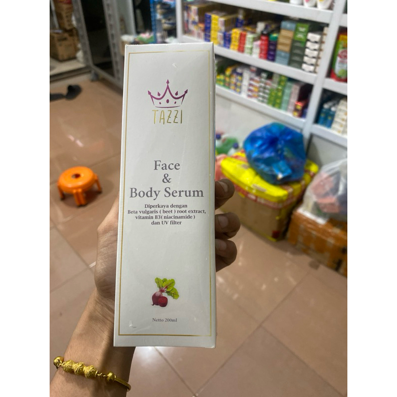 face & body serum tazzi