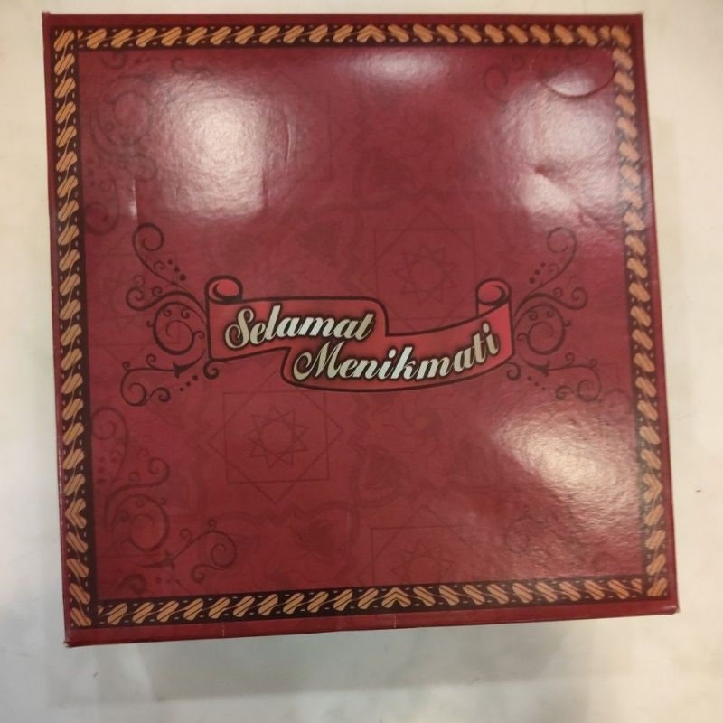 

10 Pcs Dus Nasi/Catering Simpack model lem Duplek (20x20x7 cm)